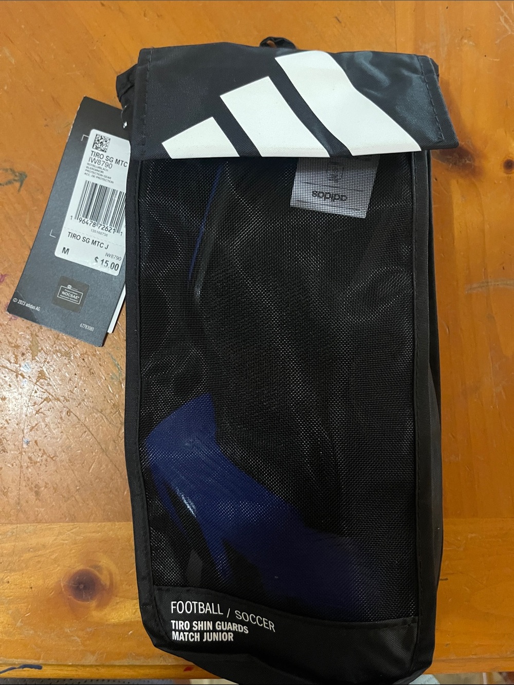 Soccer Shin Guards | kids Medium | blue